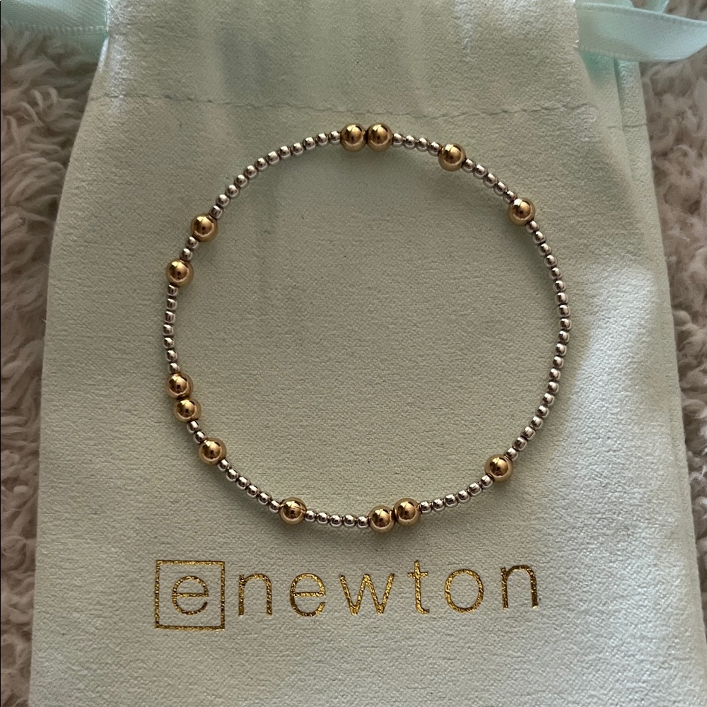 Enewton Gold and Silver Beaded Bracelet